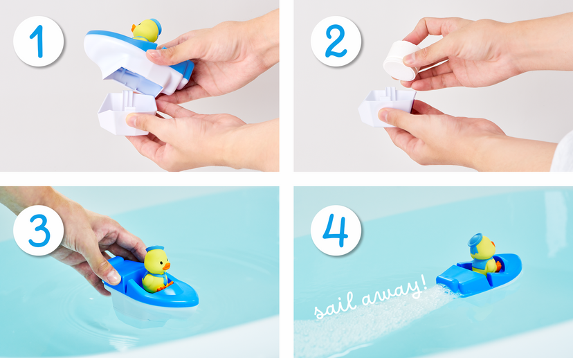 Duck Sailor Boat - Gift Ready