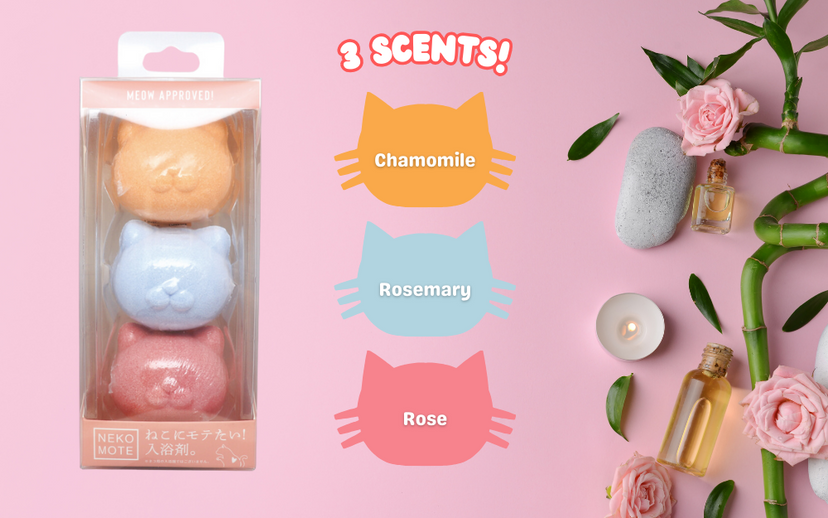 NekoMote Bath Ball Gift Set - Easy Style